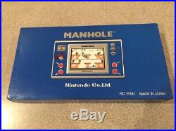 Nintendo Game & Watch Manhole NH-103 Mint Condition 1983