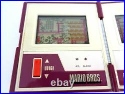 Nintendo Game & Watch Mario Bros Multi Screen LCD Handheld 1980s Working Rare