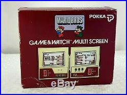 Nintendo Game & Watch Mario Bros Pokka Edition Rare