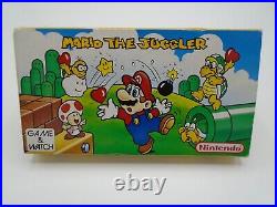 Nintendo Game & Watch Mario The Juggler New Wide Screen Mint In Box 1991