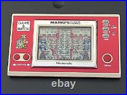 Nintendo Game & Watch Marios Cement Factory Boxed With Instruction Manual