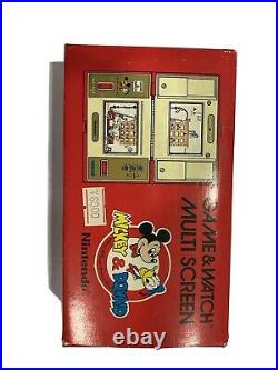 Nintendo Game Watch Mickey & Donald