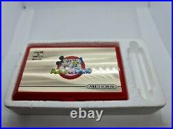 Nintendo Game & Watch Mickey & Donald Boxed Handheld Console Battery Japan RARE