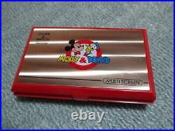 Nintendo Game & Watch Mickey & Donald Boxed Japan