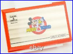 Nintendo Game & Watch Mickey & Donald Multi Screen OVP CiB