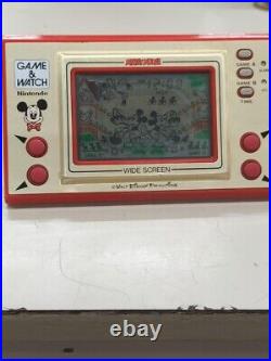 Nintendo Game Watch Mickey Mouse MC-25 Used Good Cond. Tested Working From Japan