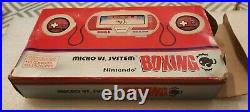 Nintendo Game & Watch Micro VS. System BOXING (with original box) WORKING