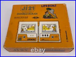 Nintendo Game & Watch Multi Screen IJ21 Life Boat TC-58 1983 RARE I. J21 CIB