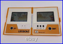Nintendo Game & Watch Multi Screen IJ21 Life Boat TC-58 1983 RARE I. J21 CIB