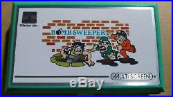 Nintendo Game & Watch Multiscreen Bomb Sweeper Bd-62 1987 +gift (+regalo)