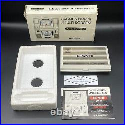Nintendo Game & Watch OIL PANIC OP-51 MULTI SCREEN1982 Tested handheld withBOX JPN