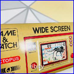 Nintendo Game & Watch Octopus OC-22 1981 Boxed With Manual VGC