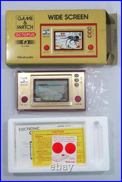 Nintendo Game & Watch Octopus OC-22 Wide Screen 1981