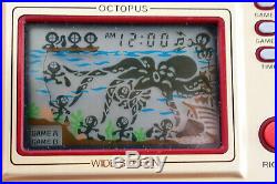 Nintendo Game & Watch Octopus OC-22 Wide Screen Vintage 1980's LCD Handheld