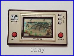 Nintendo Game & Watch Octopus OC-22 Wide Screen Vintage Electric Game Tested