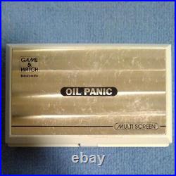 Nintendo Game & Watch Oil Panic OP-51 Multi Screen Boxed Polarizer Replaced