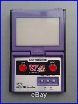 Nintendo Game & Watch Panorama Donkey Kong Circus Mk-96 Extra Fine Condition See