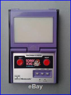 Nintendo Game & Watch Panorama Donkey Kong Circus Mk-96 Extra Fine Condition See