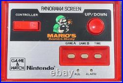 Nintendo Game & Watch Panorama Mario's Bombs Away TB-94