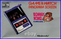 Nintendo Game Watch Panorama Screen Donkey Kong Circus MK-96 1984 Made in Japan