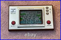 Nintendo Game & Watch Parachute PR-21 1981 Handheld Tested Wide Screen