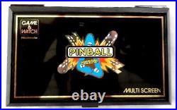 Nintendo Game & Watch Pinball PB-59 Multi Screen with Box Tested
