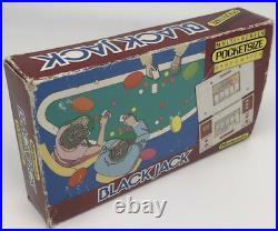Nintendo Game & Watch Pocketsize Multi Screen Series Black Jack BJ-60 1985 NOA