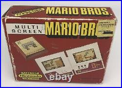 Nintendo Game & Watch Pocketsize Multi Screen Series Mario Bros. MW-56 1983 NOA