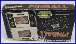 Nintendo Game & Watch Pocketsize Multi Screen Series Pinball PB-59 1983 NOA