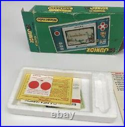 Nintendo Game & Watch Pocketsize New Wide Screen Donkey Kong Jr. DJ-101 1982