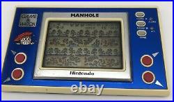 Nintendo Game & Watch Pocketsize New Wide Screen Series Manhole NH-103 1983