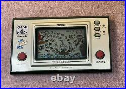 Nintendo Game Watch Popeye Japan 1981 PP-23 Screen Used Rare Operation Confirmed