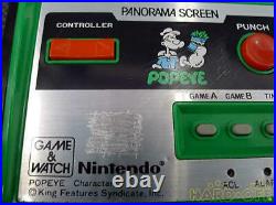 Nintendo Game & Watch Popeye Panorama Series PG-92 From Japan