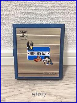 Nintendo Game & Watch Rain Shower LP-57 Multi Screen Electric Game 1983 Rare