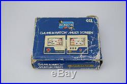 Nintendo Game & Watch Rain Shower Multi Screen LP-57 UK CGL LCD Handheld and