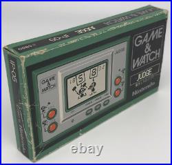 Nintendo Game & Watch Silver Series Judge Green IP-05 1981 in the box manual