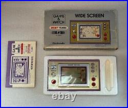 Nintendo Game & Watch Snoopy's Tennis Snoopy SP-30 Wide Screen with Box
