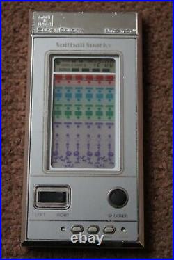 Nintendo Game & Watch Spitball Sparky Bu-201 1984 Super Color Working Condition