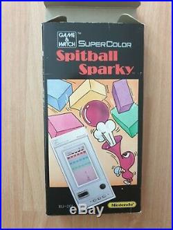 Nintendo Game & Watch Spitball Sparky NOA North America version Supercolor