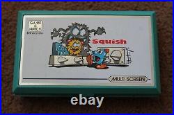 Nintendo Game Watch Squish Mg-61 1986 Working