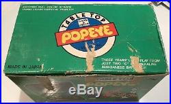 Nintendo Game & Watch Tabletop Popeye PG-74 RARE Futuretronics Version