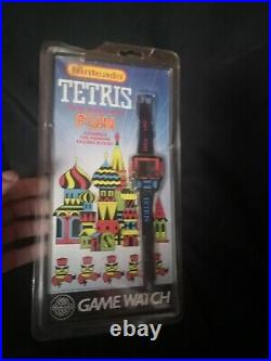 Nintendo Game Watch Tetris Great Retro Wrist Watch Game