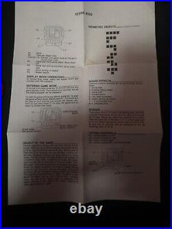 Nintendo Game Watch Tetris Great Retro Wrist Watch Game