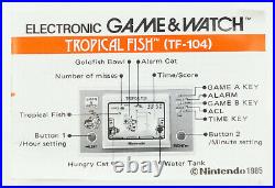 Nintendo Game & Watch Tropical Fish OVP CiB #2