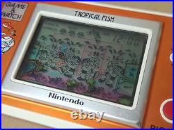Nintendo Game & Watch Tropical Fish Rare Retro and Vintage 1980's TF-104 Great