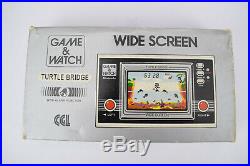 Nintendo Game & Watch Turtle Bridge UK CGL Wide Screen TL-28 Handheld Game and