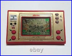 Nintendo Game & Watch Wide Screen Mickey Mouse F/S from JAPAN by FedEx rare item