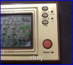 Nintendo Game & Watch Wide Screen Parachute PP-21 1981 LCD portable