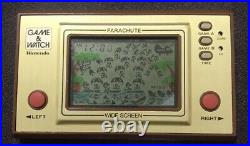Nintendo Game & Watch Wide Screen Parachute PP-21 1981 LCD portable