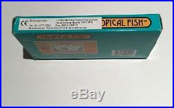 Nintendo Game & Watch Wide Screen Tropical Fish Mint Box Instructions Stickers